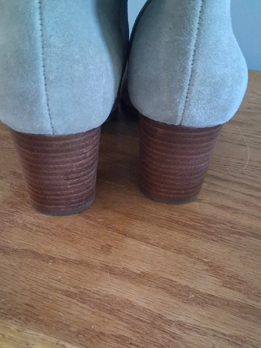 Sole Society Taupe Suede Pointed-Toe Ankle Booties